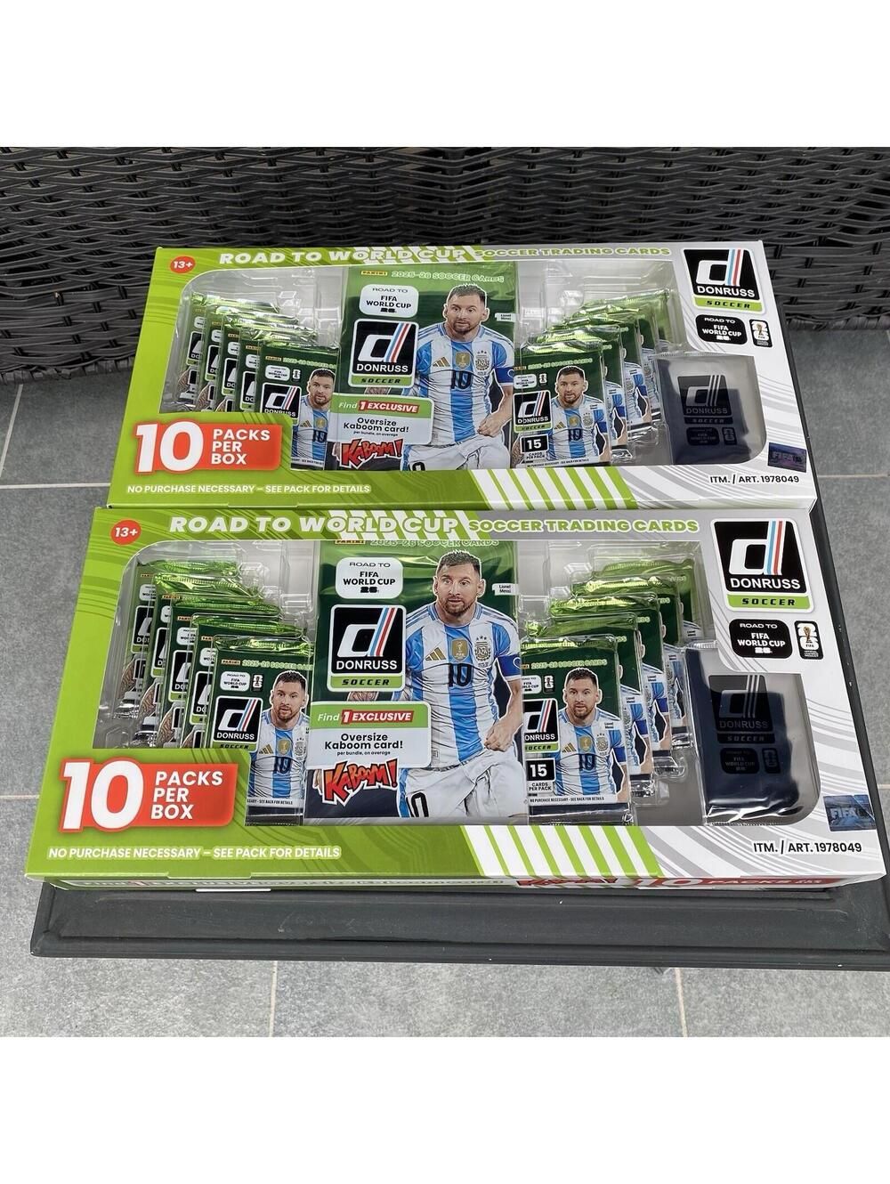 2025-26 Donruss Road FIFA World Cup Soccer Trading Card 2PK